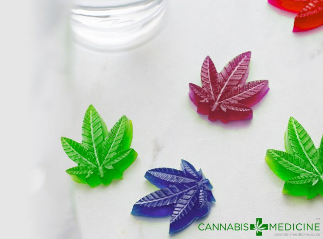 Extra Strong Gummies THC CBD Edibles Leaf